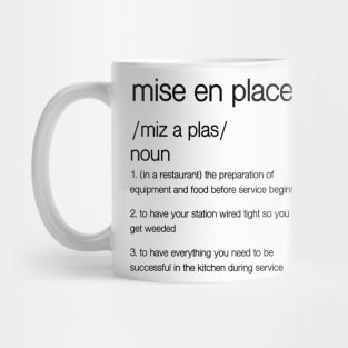 mise en place 2 Mug